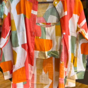 Abstract Print Co-Ord Set – Breezy & Stylish