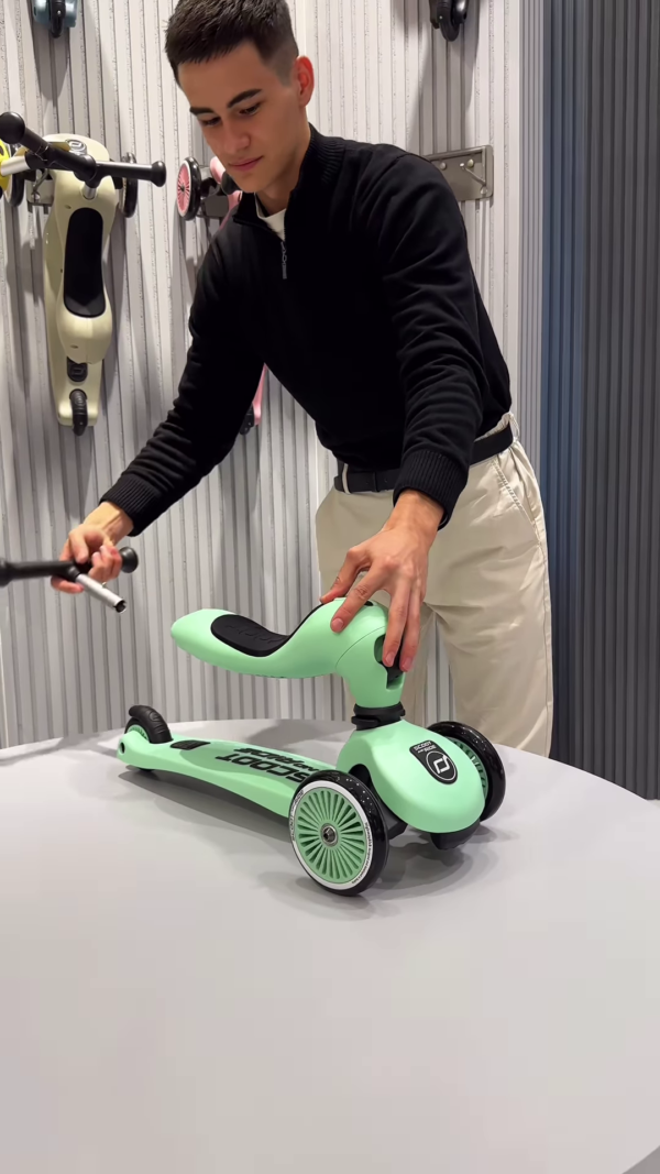 3-in-1 Adjustable Kids’ Scooter – Foldable & Stylish Ride - Image 2