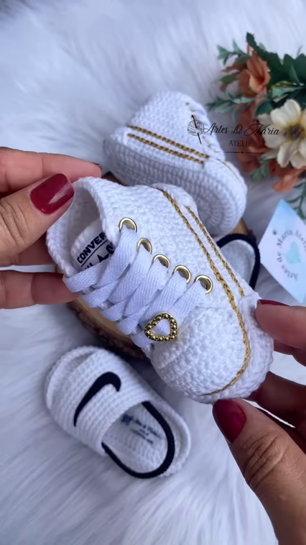 Handcrafted Baby Knit Sandals – Soft & Stylish Footwear for Little Feet
