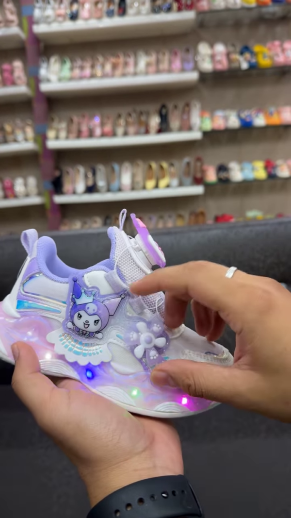 Princess Glow Sneakers – Cute & Stylish for Kids - Image 2