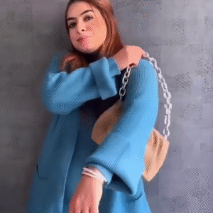 Blue Long-Sleeve Co-ord Set 💼 Elegant Minimalist Streetwear