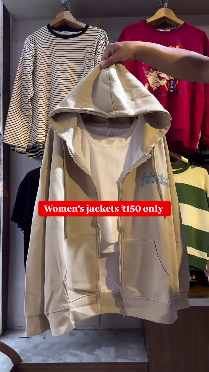 Women's Zip-Up Hoodies π§₯π β Layered Casualwear in Grey, Black & Brown Variants - Image 5